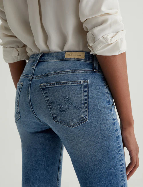 AG Angel Low Rise Boot Cut Jeans for Women - Stretchy Denim Pants, Comfortable & Flattering Fit - Perfect for Casual Wear, Office & Night Out