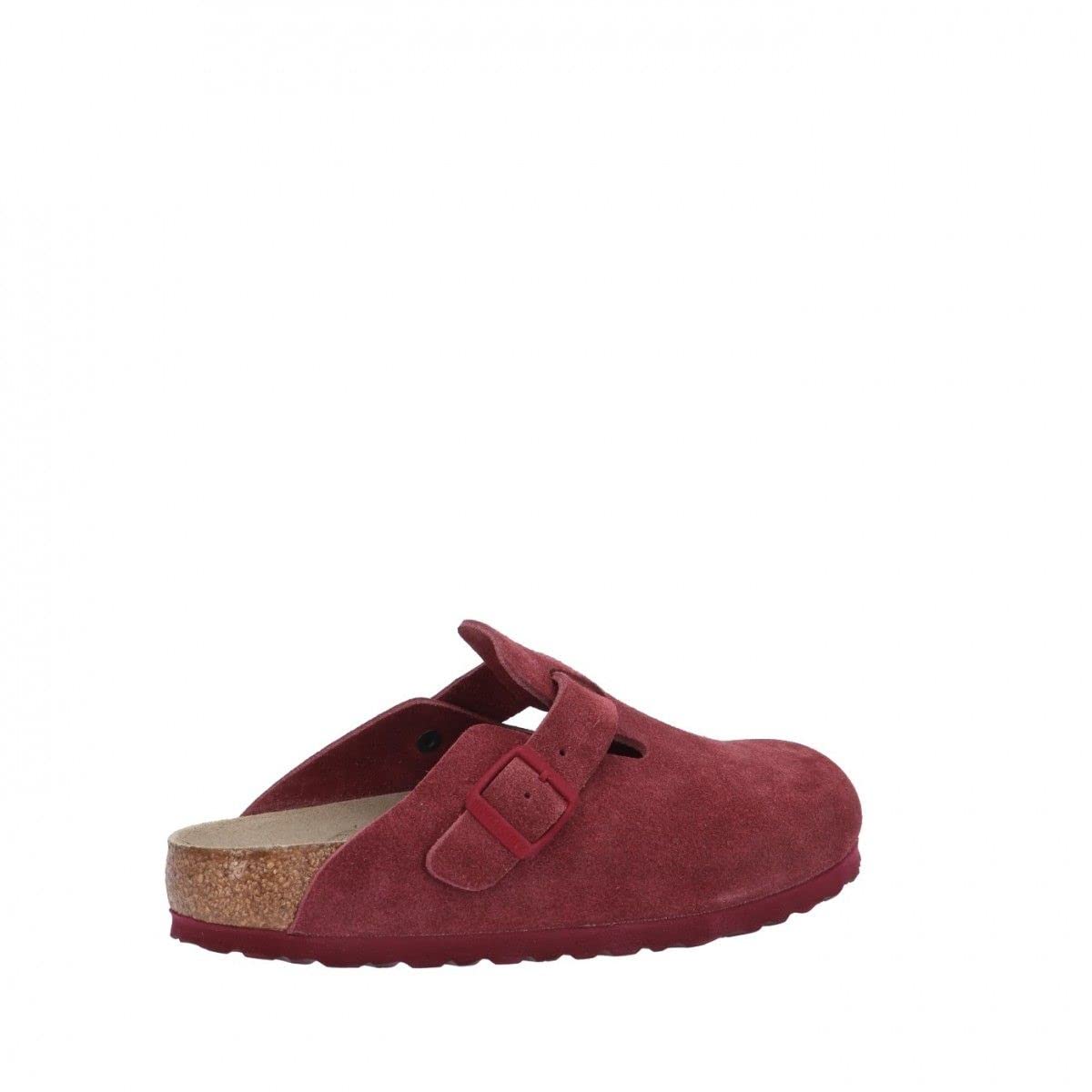 Birkenstock Boston BS Zabot Women's Suede Clogs - Comfortable & Stylish Footwear for Casual Wear, Home, and Office