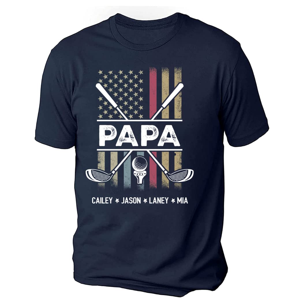 Men's Golf Shirt for Dad & Grandpa - Comfortable & Stylish Golf Apparel - Perfect Father's Day & Birthday Gifts for Golf Lovers - Ideal for Golf Courses, Casual Wear & Special Occasions