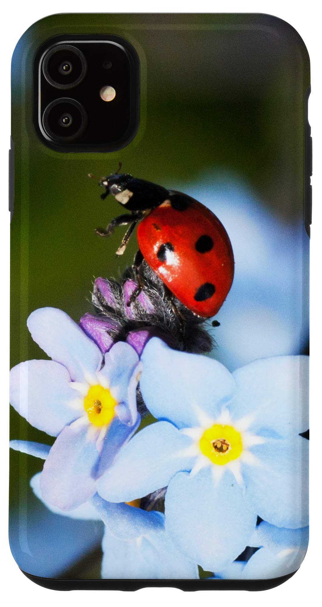 iPhone 11 Case with Ladybug Design - Cute Protective Phone Cover for Photography & Style | Perfect for Women, Girls, Outdoor Photos & Everyday Use