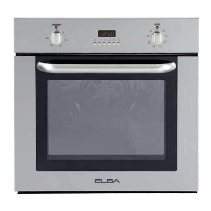 Elba EBO 9810 S 8-in-1 Multi Function Built-in Oven - 60cm Stainless Steel Electric Oven with Convection, Grill & Timer - Perfect for Baking, Roasting & Cooking Family Meals