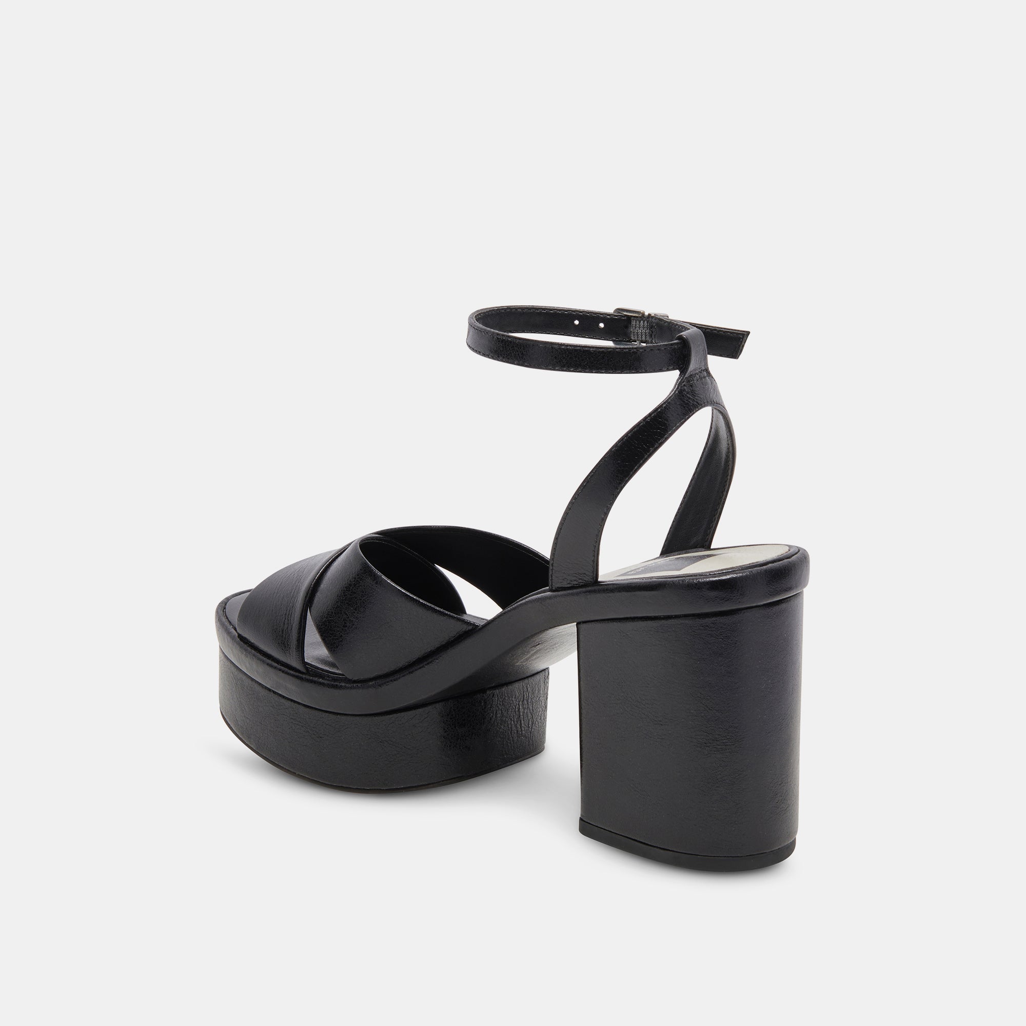 LAISHA Women's High Heels - Midnight Crinkle Patent Leather Pumps for Evening Parties, Weddings & Formal Events