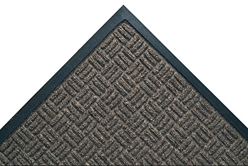 Waterhog Masterpiece Heavy Duty Basketweave Oceanwave 3' x 5' Non-Slip Entrance Floor Mat with Gripper Backing for Carpeted Floors - Perfect for Home, Office & High Traffic Areas