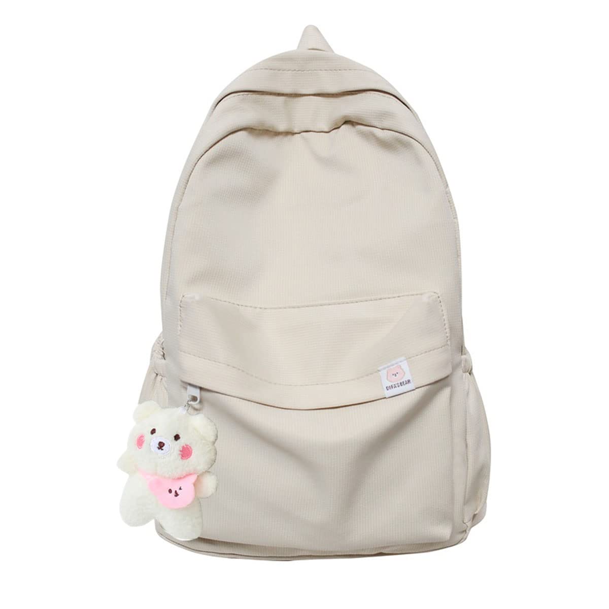 Stylish Cute Backpack for Women & Girls - Lightweight Laptop Bag for School, College, Travel & Work - Trendy Solid Color Backpack for Students & Teens - Perfect for Everyday Use, Commuting & Campus Life