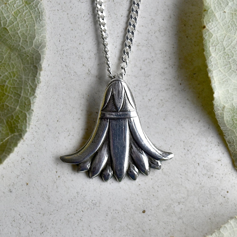 Egyptian Revival Sterling Silver Necklace - Handcrafted Die Struck Jewelry for Women - Perfect for Weddings, Parties & Special Occasions