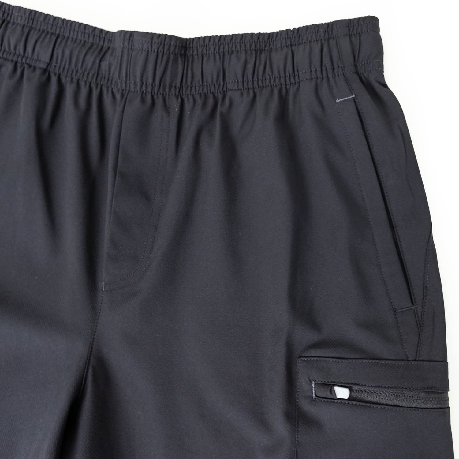 Free Country Men's Tech Stretch Short II - Breathable Quick-Dry Athletic Shorts for Running, Gym & Outdoor Activities | Comfortable Stretch Fabric with Pockets