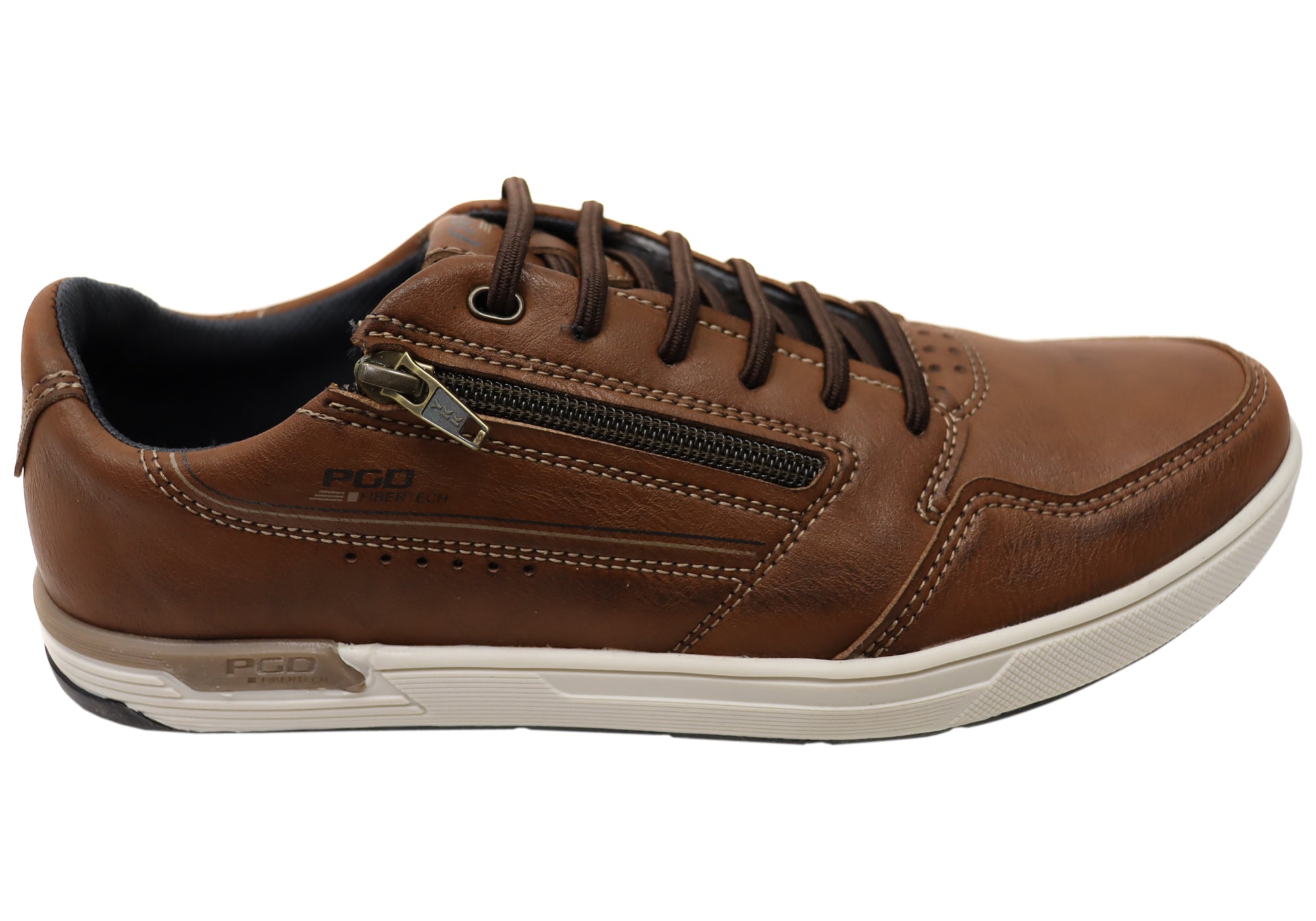 Pegada Hudson Men's Comfortable Slip-On Casual Shoes - Brazilian Made Loafers for Walking, Travel & Everyday Wear