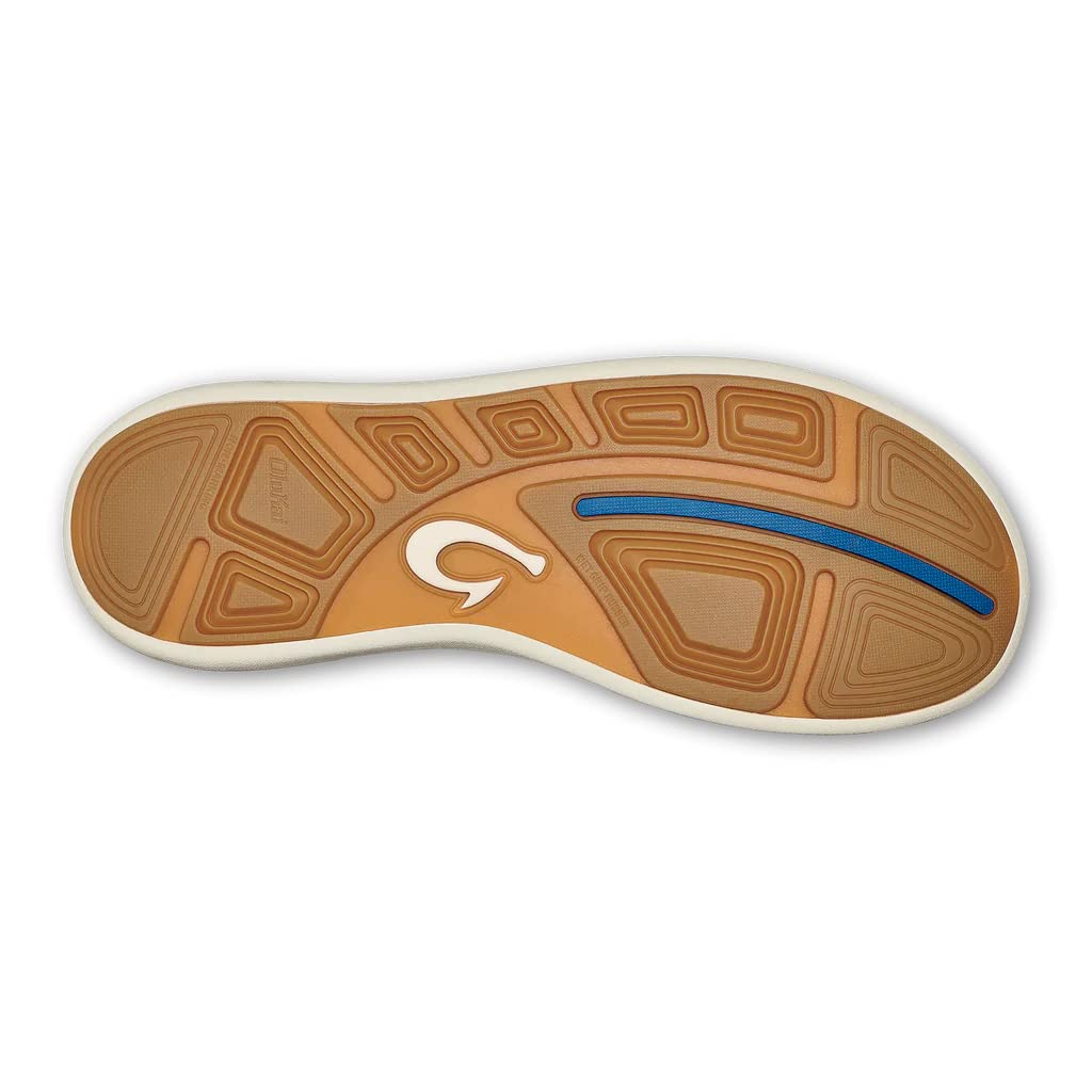 OLUKAI Men's Moku Pae Boat Shoes - Comfortable & Durable Leather Deck Shoes for Men | Casual Water-Friendly Footwear for Boating, Sailing & Beach Activities