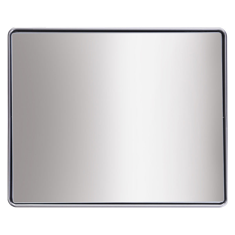 CAMEO Nest of 2 Tables with Mirror - Modern Side Tables for Living Room, Bedroom & Office - Space Saving Accent Tables with Stylish Mirror Design