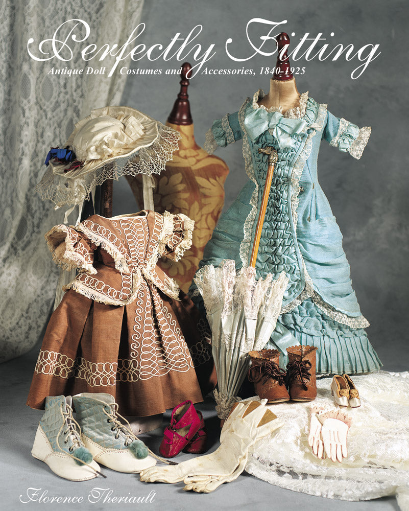 Vintage Antique Doll Clothes & Accessories for 1840-1925 Era - Perfect Fit for Collectors, Display & Historical Reenactments