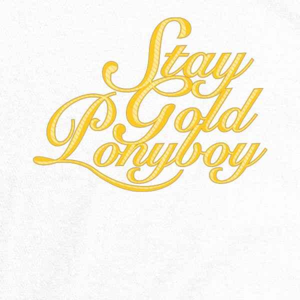 Pop Threads Stay Gold Ponyboy Graphic Tee - Vintage Inspired Men's T-Shirt for Casual Wear & Street Style