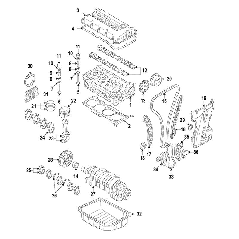 Mopar 04884762AA Cylinder Head Cover Gasket - High Performance Engine Seal for Dodge, Jeep, Chrysler - Perfect for Engine Repair & Maintenance