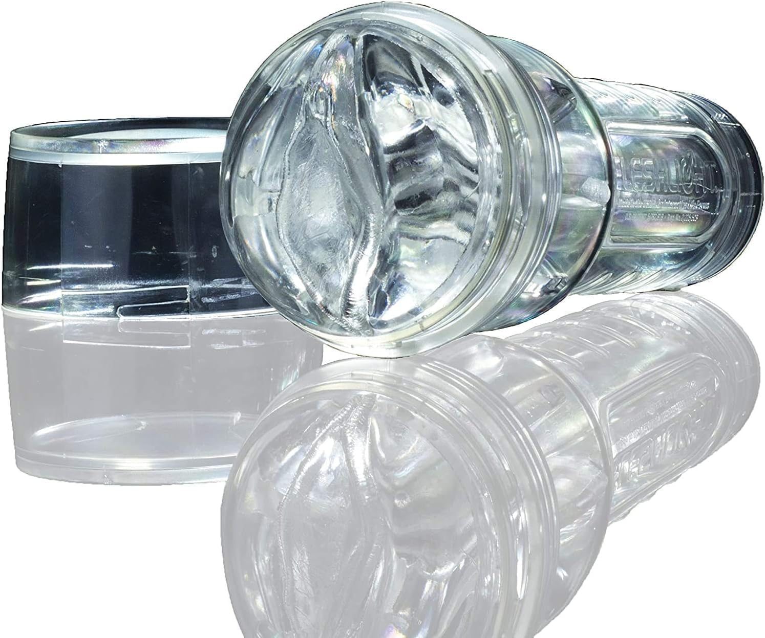 Fleshlight Ice Lady - Transparent Male Masturbation Toy for Discreet Solo Pleasure & Intimate Couples Play