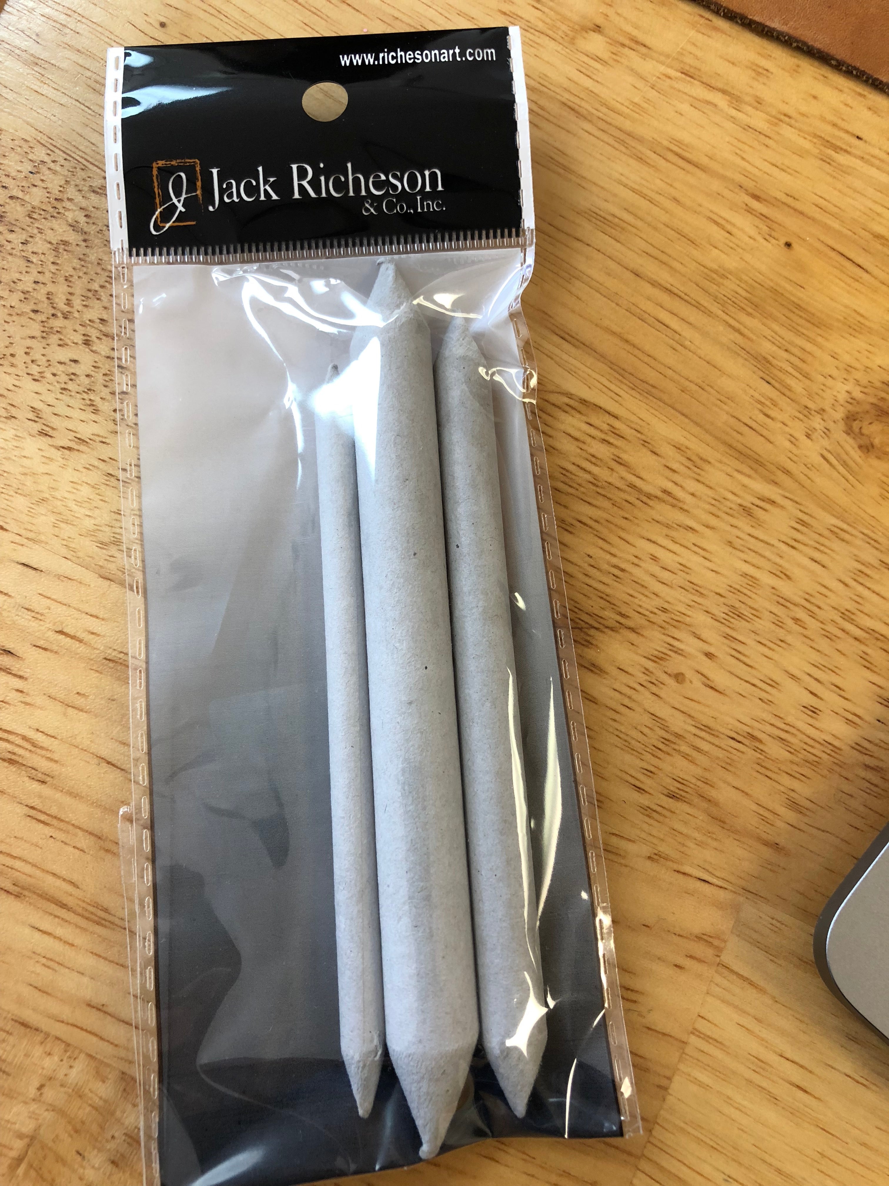 Jack Richeson Paper Stumps 3 Pack - Blending Tools for Artists, Sketching & Charcoal Drawing - Perfect for Shading, Smoothing & Detailing Artwork
