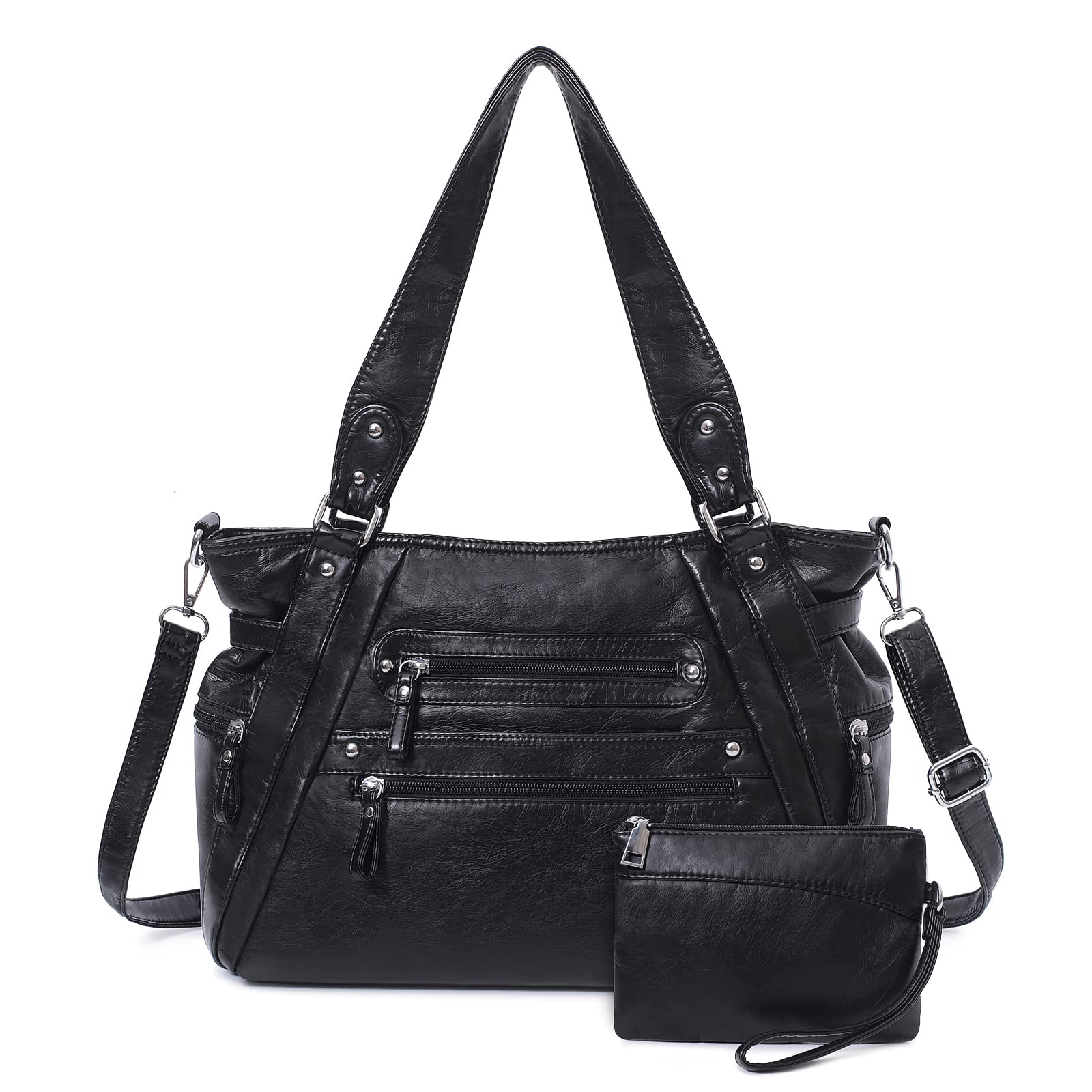 Stylish Women's Hobo Bags - Large Leather Tote & Shoulder Bucket Purse for Ladies | Perfect for Work, Travel & Everyday Use