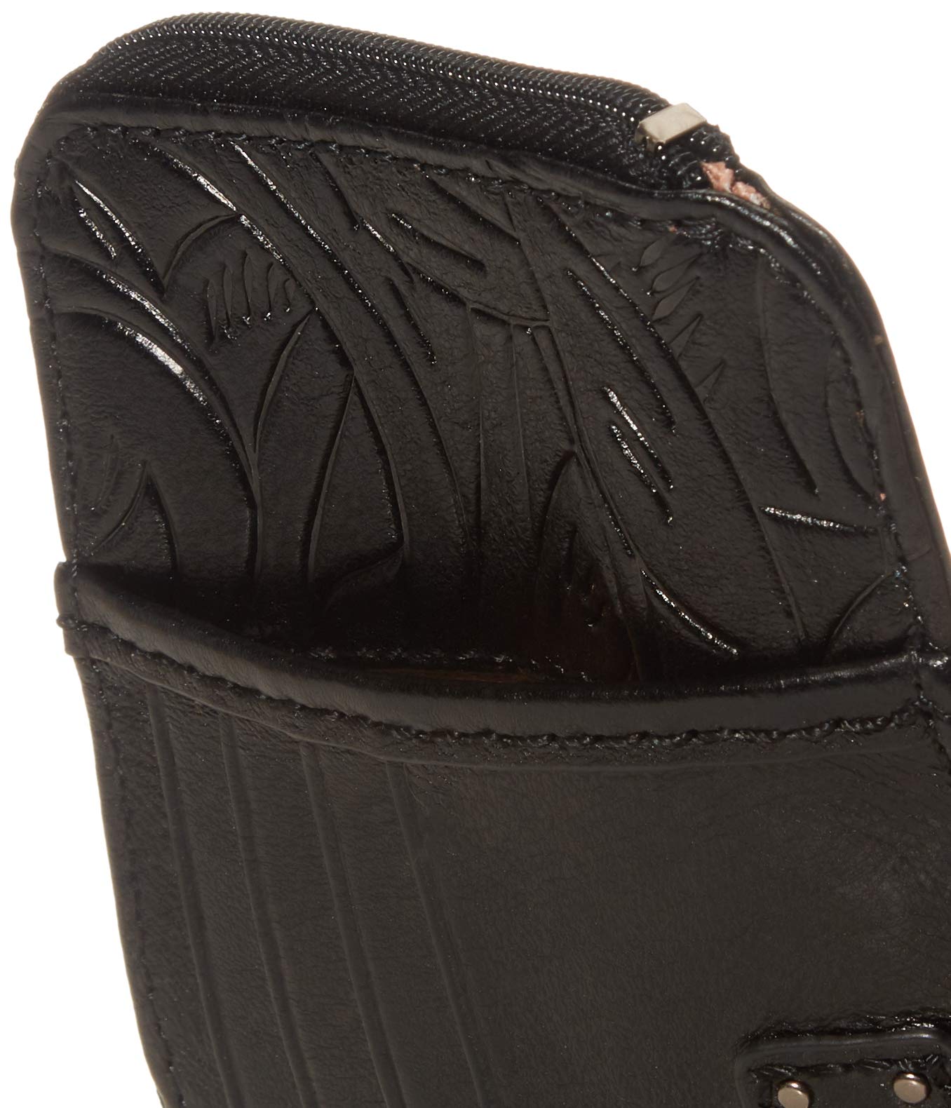 The Sak Iris Genuine Leather Wallet for Women - Slim RFID Blocking Card Holder with Keychain - Perfect for Travel, Work & Everyday Use