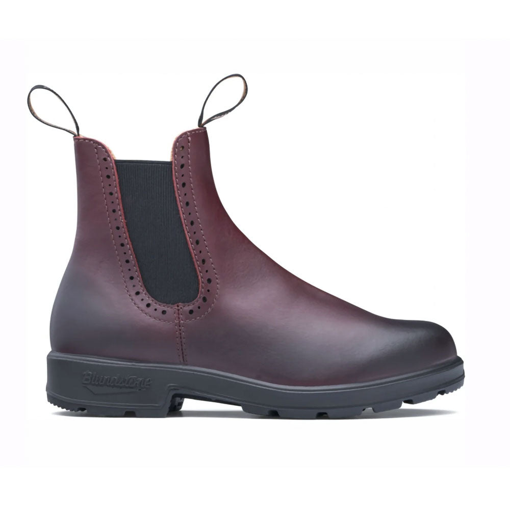 Shiraz Chelsea High Top Boots for Women - Waterproof Leather Ankle Boots with Side Zipper - Fashionable & Comfortable for Casual, Work & Outdoor Wear