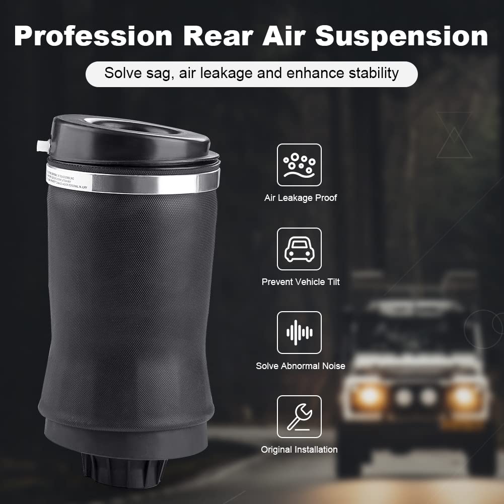JDMON Rear Air Spring Suspension Kit - Replacement for Jeep Grand Cherokee 2011-2015 (Fits Models 68029912AE & 68029911AB) - Left & Right Air Shock Struts Pair - Off-Road & Towing Upgrade