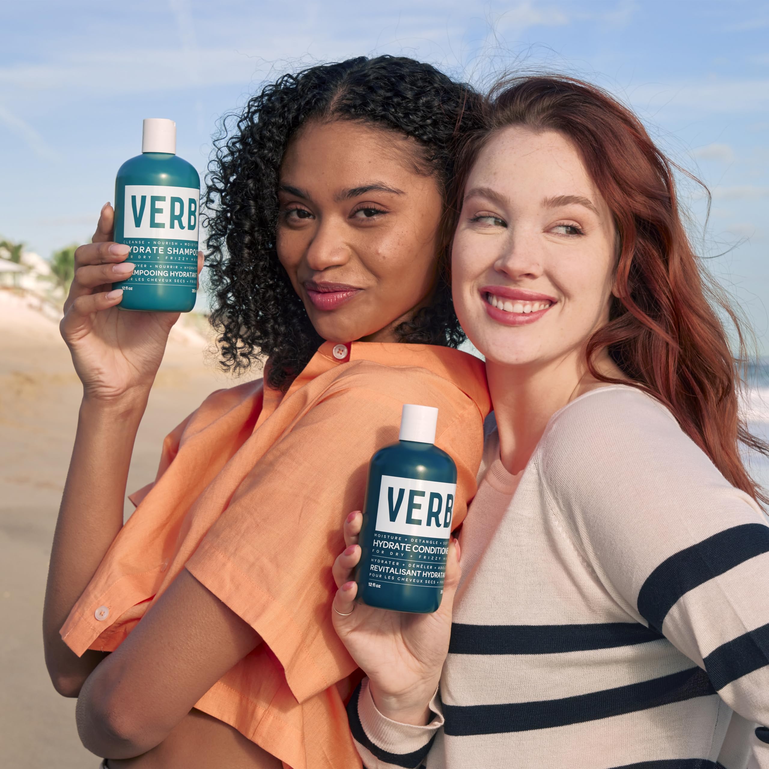 VERB Hydrate Conditioner for Dry Frizzy Hair - Detangling & Frizz Control with Deep Moisture - Perfect for Damaged Hair Repair & Daily Hydration