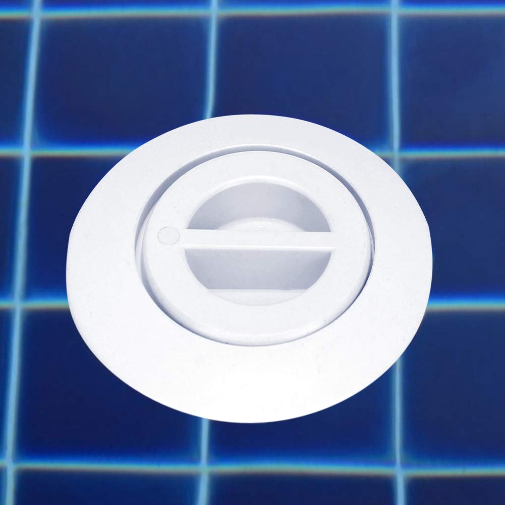2in Swimming Pool Suction Outlet Vacuum Fittings - Rotating Vacuum Lock Safety Wall Fitting Replacement for Pool Water Treatment Equipment | Durable Accessories for In-Ground & Above Ground Pools