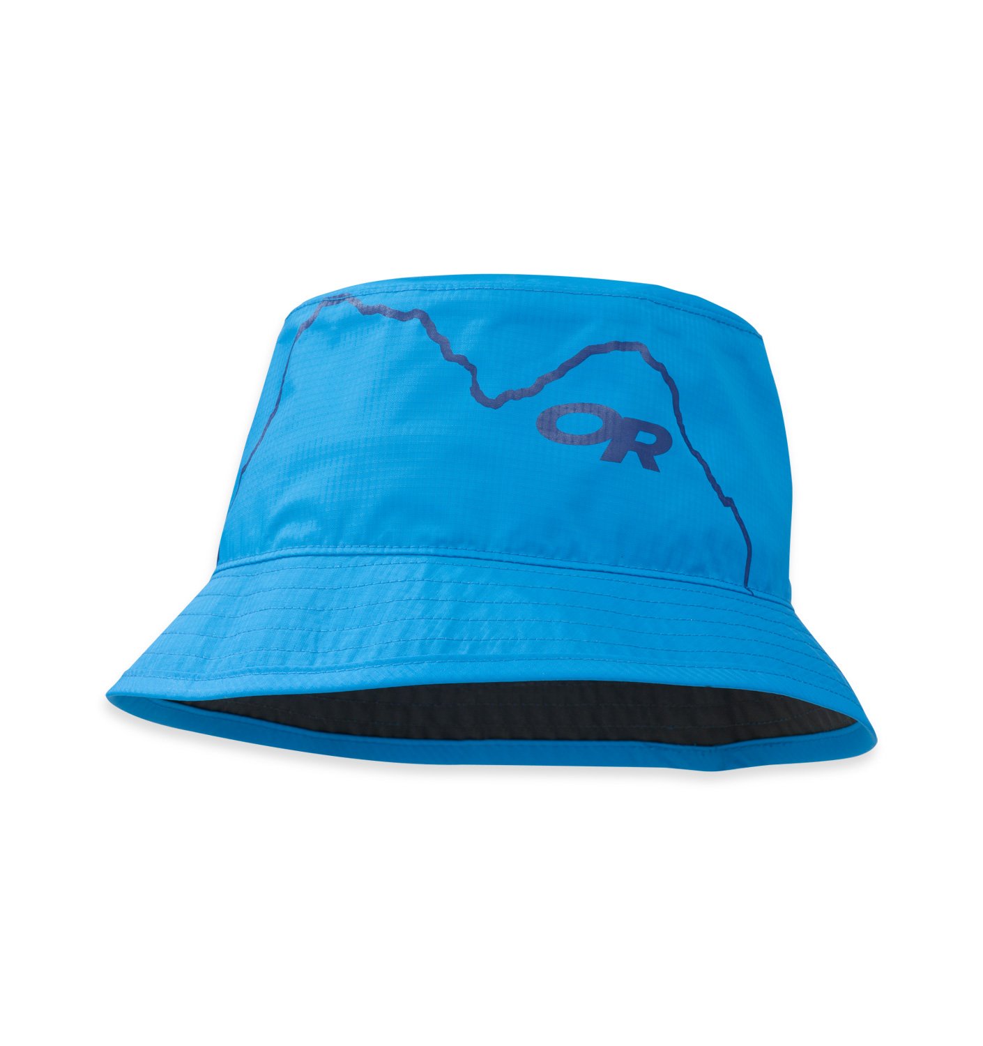 Outdoor Research Voyager Bucket Hat - UPF 50+ Sun Protection, Lightweight & Packable for Hiking, Camping, Beach & Travel - Adjustable Chin Strap, Breathable Mesh