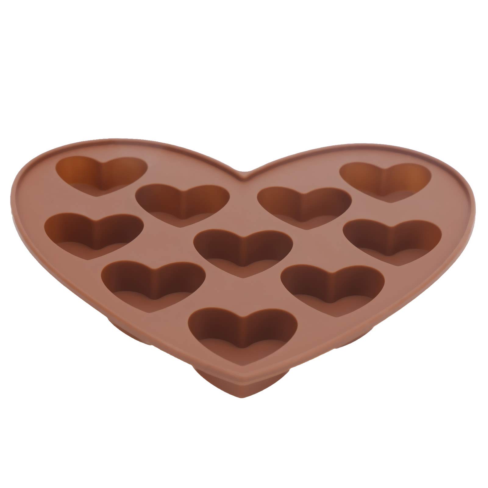 Premium Heart-Shaped Silicone Chocolate Molds - Non-Stick, BPA-Free & Durable for Home Baking, Candy Making & DIY Desserts - Perfect for Valentine's Day, Weddings & Romantic Gifts