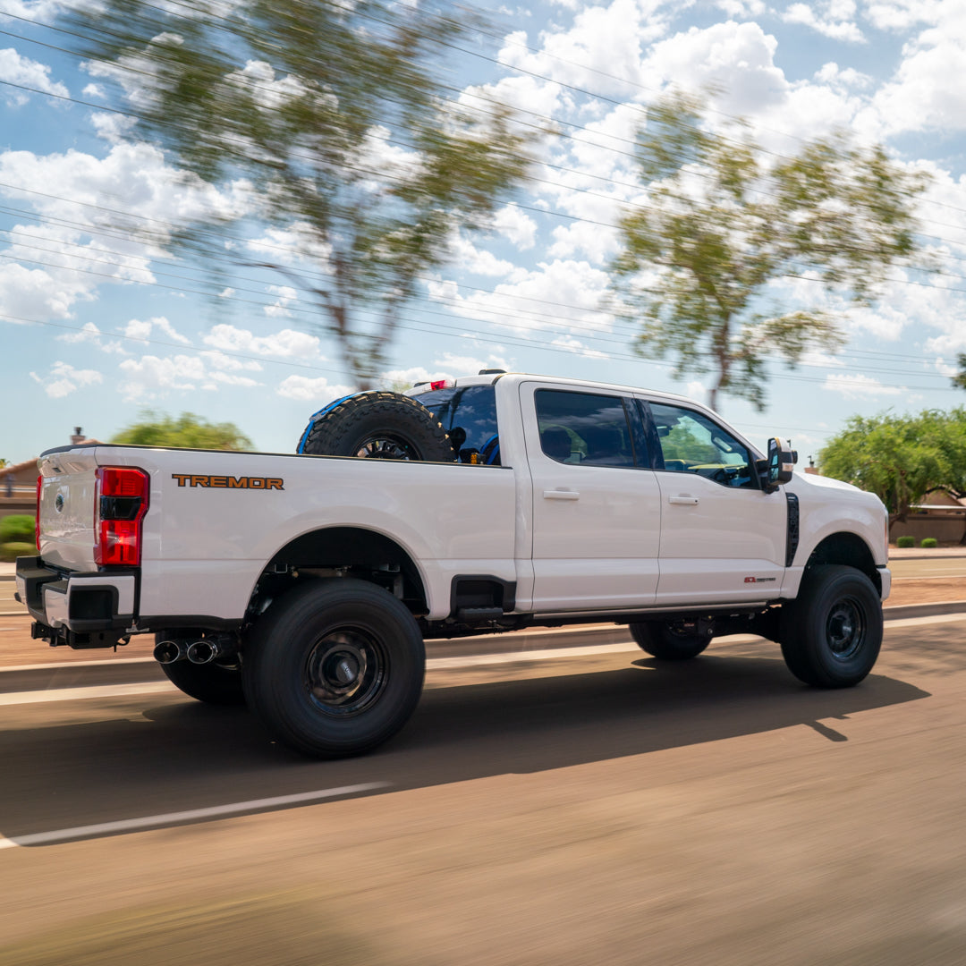 2023-2024 Ford F250 F350 Super Duty SDHQ Built-In Bed Chase Rack | Heavy-Duty Truck Accessory for Off-Road & Work Site Use