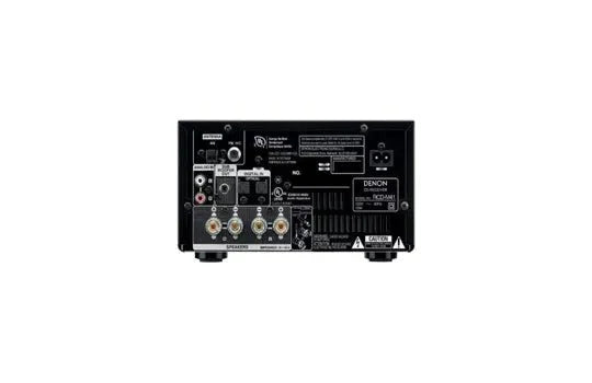 Denon DM41SBK AM/FM/CD Micro Hi-Fi System with Bluetooth - Home Audio Entertainment for Living Room & Bedroom