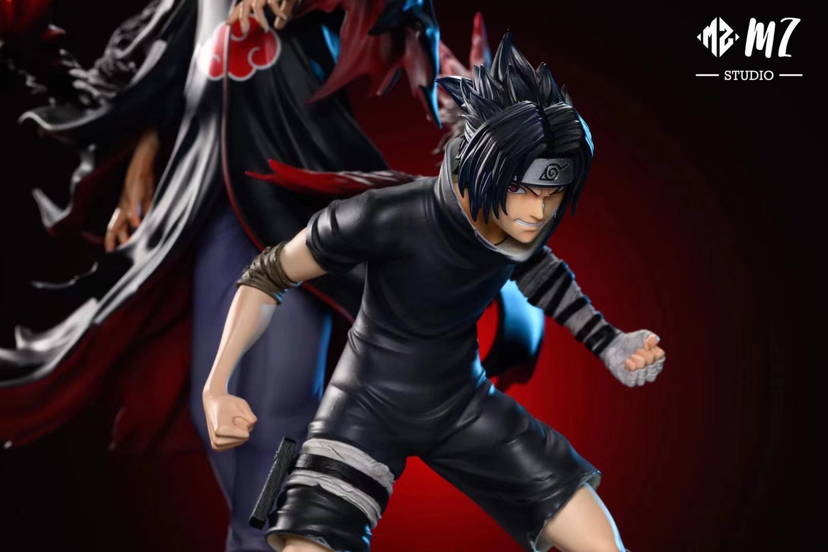 MZ Studio Naruto Sasuke & Itachi Uchiha Anime Action Figures - Perfect for Collectors, Fans, and Home Decor