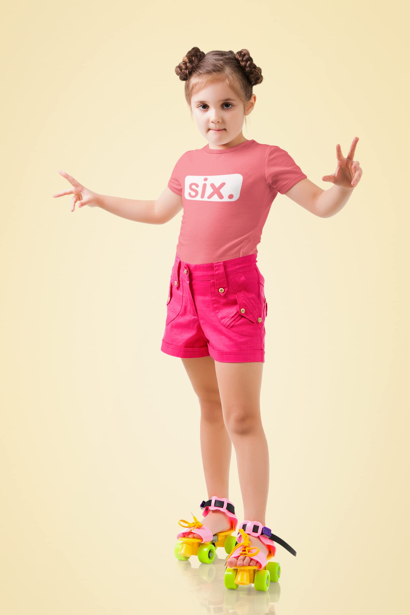 Happy 6th Birthday Outfit for Girls - Cute Toddler 6 Year Old Shirt & Gift Set | Perfect for Birthday Parties, Photo Shoots & Special Celebrations