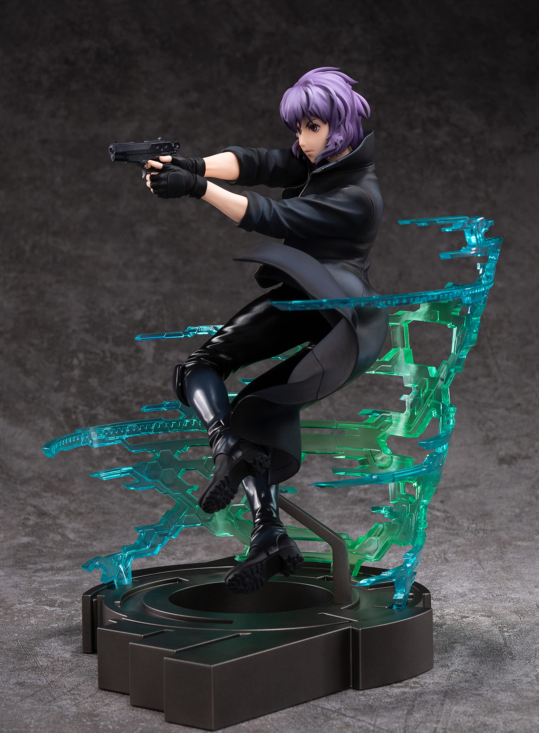 Ghost in The Shell: Stand Alone Complex 2nd GIG - Motoko Kusanagi 1:7 Scale PVC Figure - Anime Collectible for Fans & Display - Perfect for Home, Office, or Gaming Room Decor