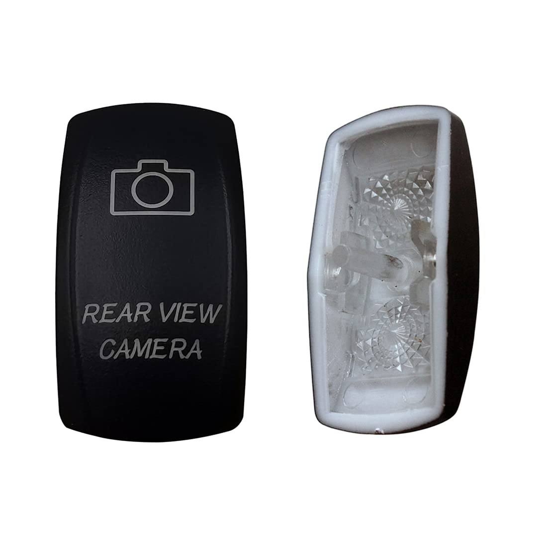 Laser Etched Backlit Switch Cover Cap for Car Boat Dashboard Rocker Switch - Waterproof & Durable Switch Protector for Marine & Automotive Use - Perfect for Night Driving & Off-Road Adventures