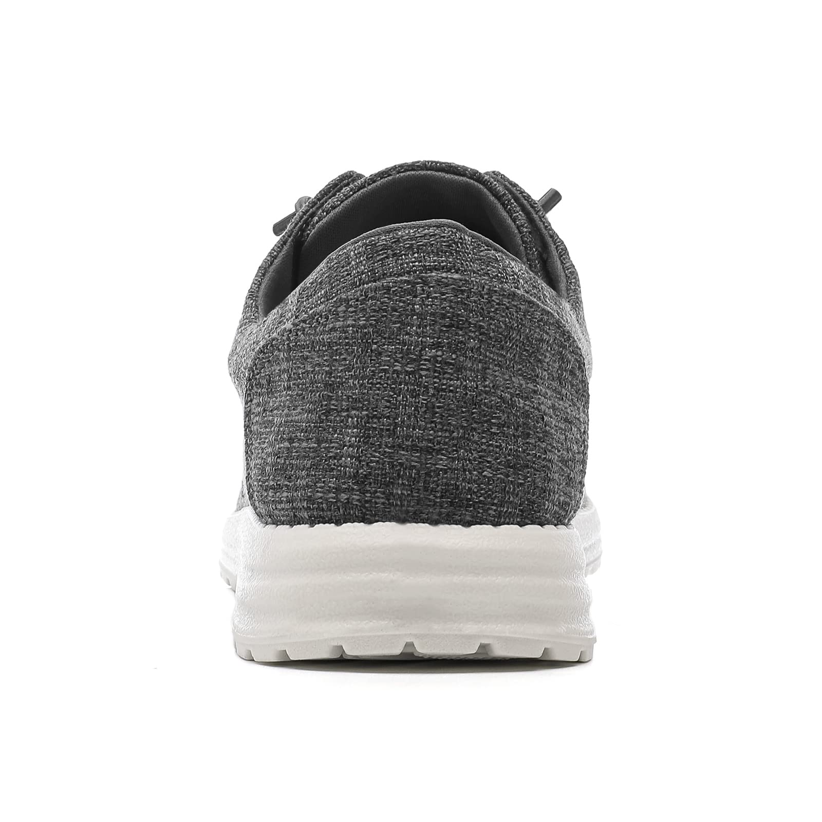 Betrue Men's Lightweight Soft Deck Shoes - Breathable Cotton Canvas Loafers for Men | Comfortable Slip-On Boat Shoes for Casual Wear, Walking, Travel & Beach Outings