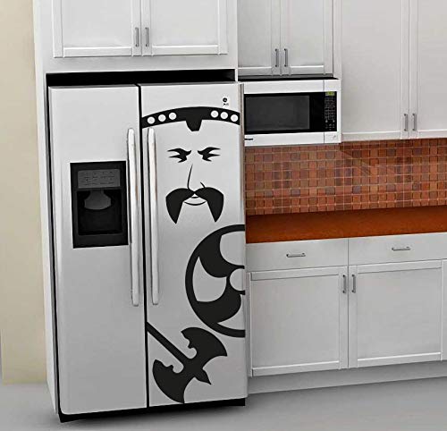 Funny Die-Cut Vinyl Fridge Stickers - Cute Removable Refrigerator Decals for Kitchen & Freezer - Food-Themed Peel & Stick Wall Art - Perfect for Home, Office, or Dorm Decor