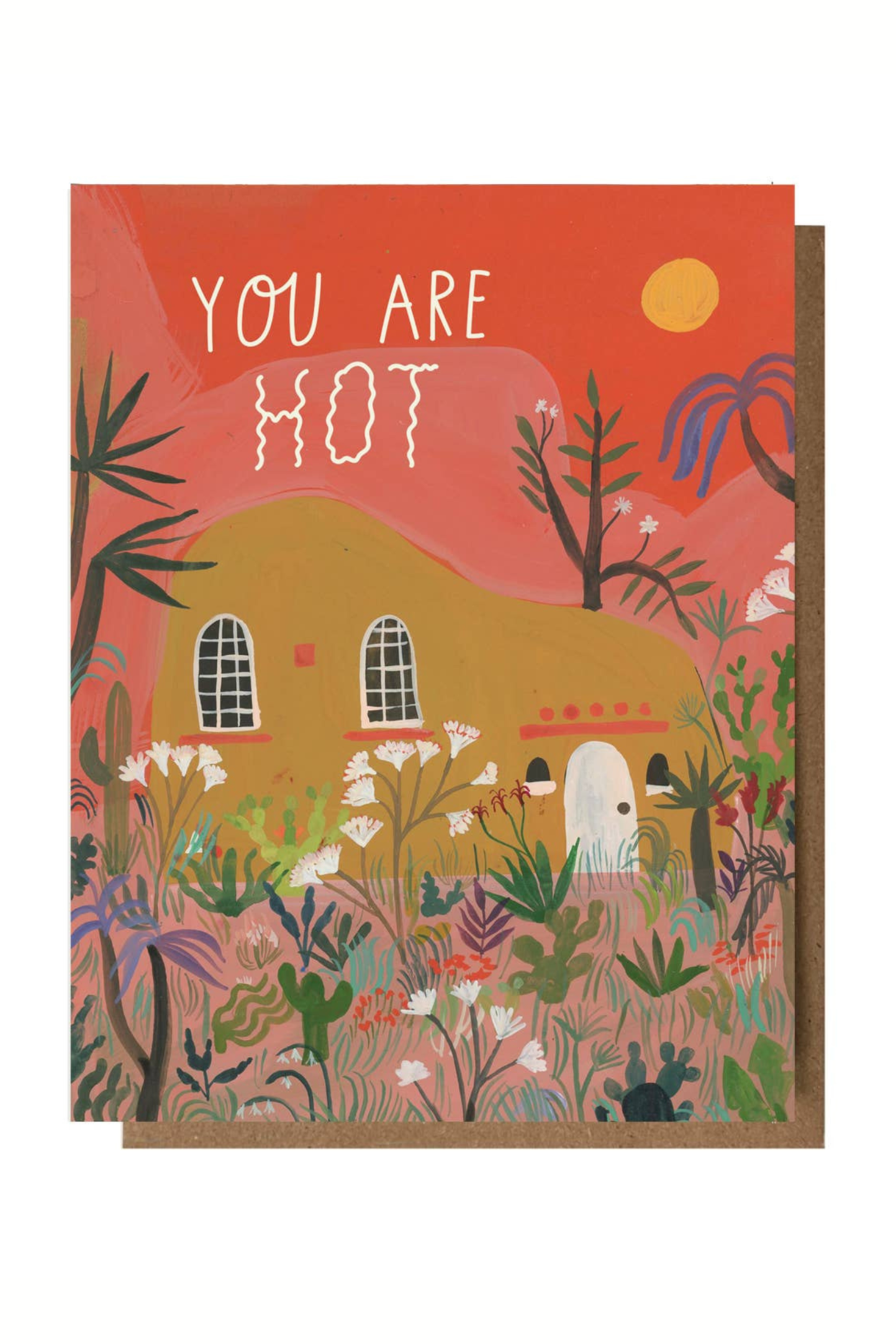You Are Hot Card - Funny Flirty Greeting Card for Friends & Couples - Perfect for Birthdays, Anniversaries & Romantic Occasions