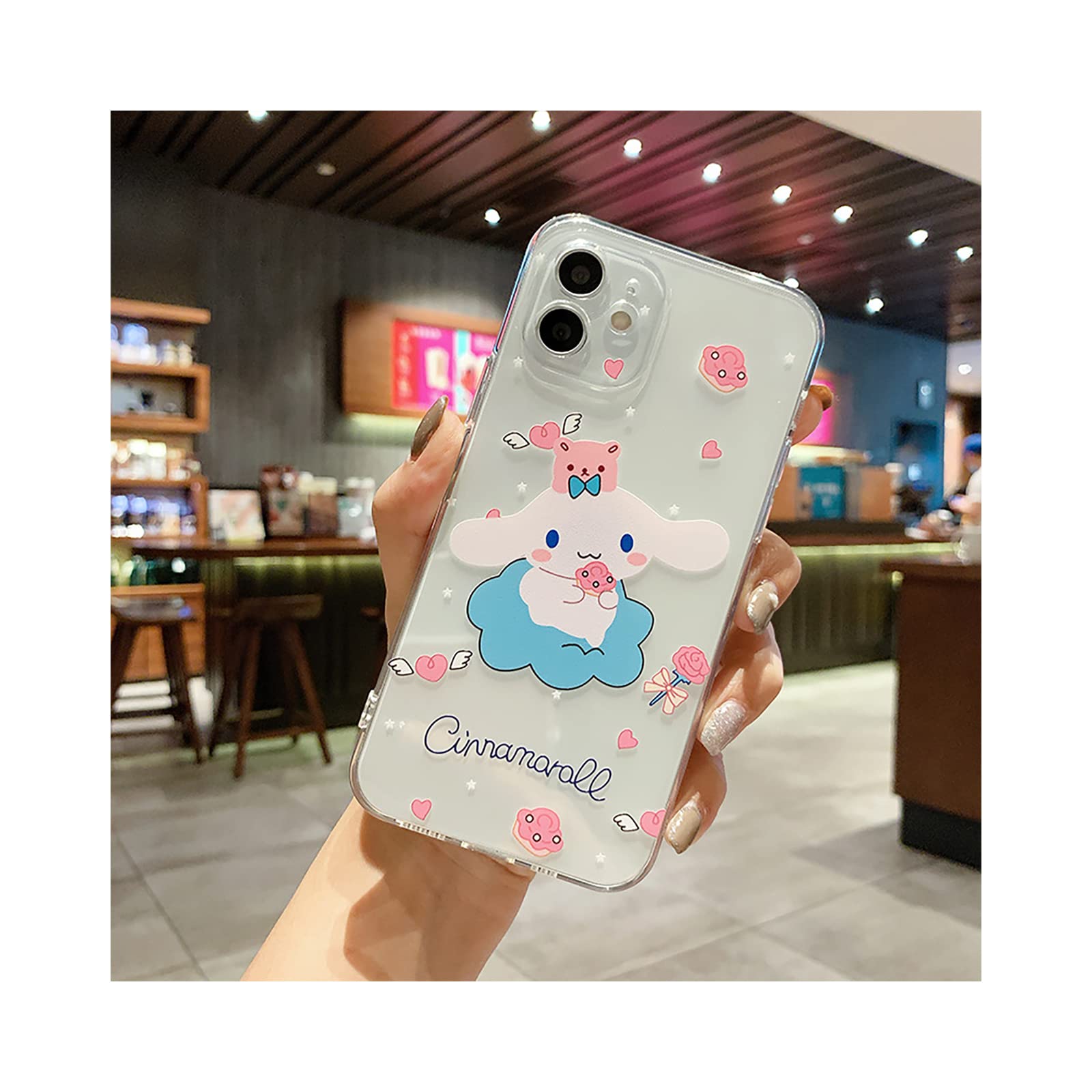 BonyTec Cute Japanese Anime Cartoon Kawaii Phone Case for iPhone X/XS - Stylish Protective Cover for Girls - Perfect for School, Work & Daily Use