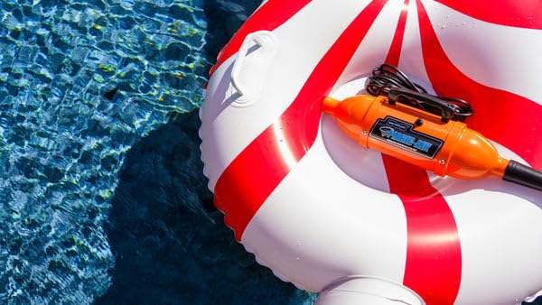 METROVAC 110-IDAR Magic Air Inflator/Deflator - 110V High-Powered Electric Pump for Inflatables, Air Mattresses, Pool Toys | Quick Inflation for Camping, Parties & Poolside Fun