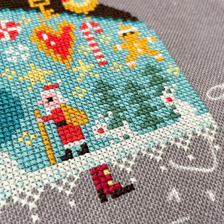 Christmas Cat Cross Stitch Pattern PDF - Festive Holiday Embroidery Kit for Beginners - Perfect for DIY Home Decor, Gift Making & Seasonal Crafting Projects