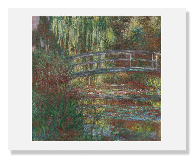 Claude Monet The Water Lily Pond Painting - Famous Impressionist Artwork for Home & Office Decor | Wall Art, Living Room, Bedroom, Gallery Display