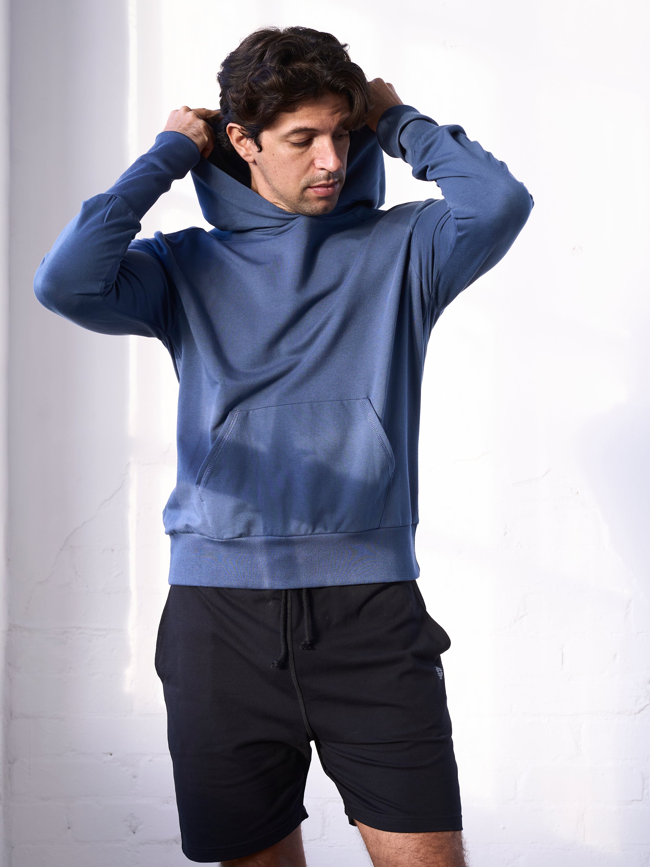 Men's Cocoon Hoodie - Soft Cotton Pullover for Casual Wear & Outdoor Activities | Comfortable & Stylish Loungewear