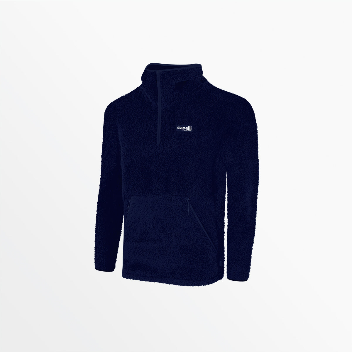 Men's & Women's Quarter Zip Sherpa Hoodie - Soft Fleece Pullover for Winter Warmth - Perfect for Outdoor Activities & Casual Wear