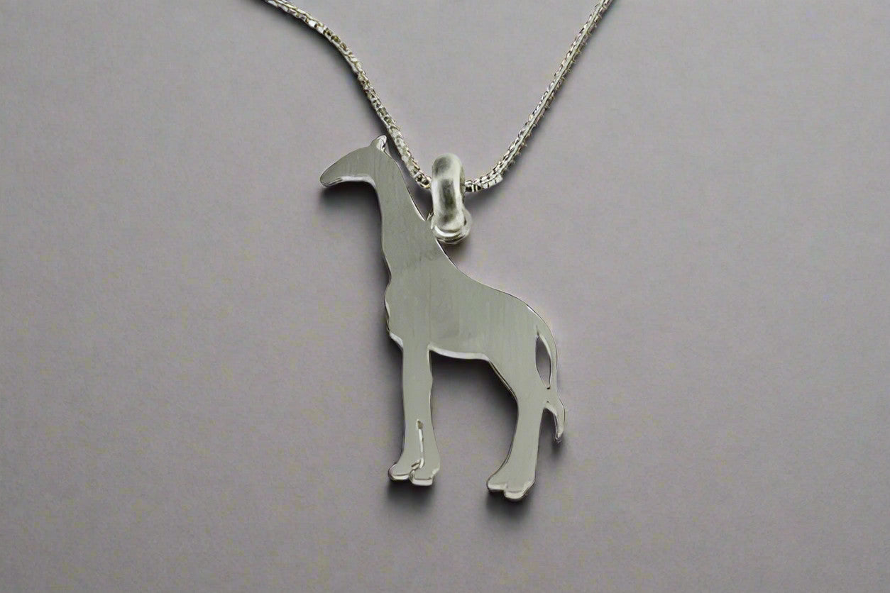 Little Giraffe Necklace - Sterling Silver Jewelry for Women, Girls | Perfect Gift for Birthdays, Anniversaries & Everyday Wear