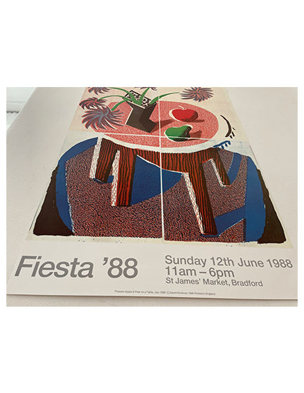 DAVID HOCKNEY FIESTA 1988 Art Print - Vibrant Mexican-Themed Wall Decor for Living Room, Office & Gallery Displays