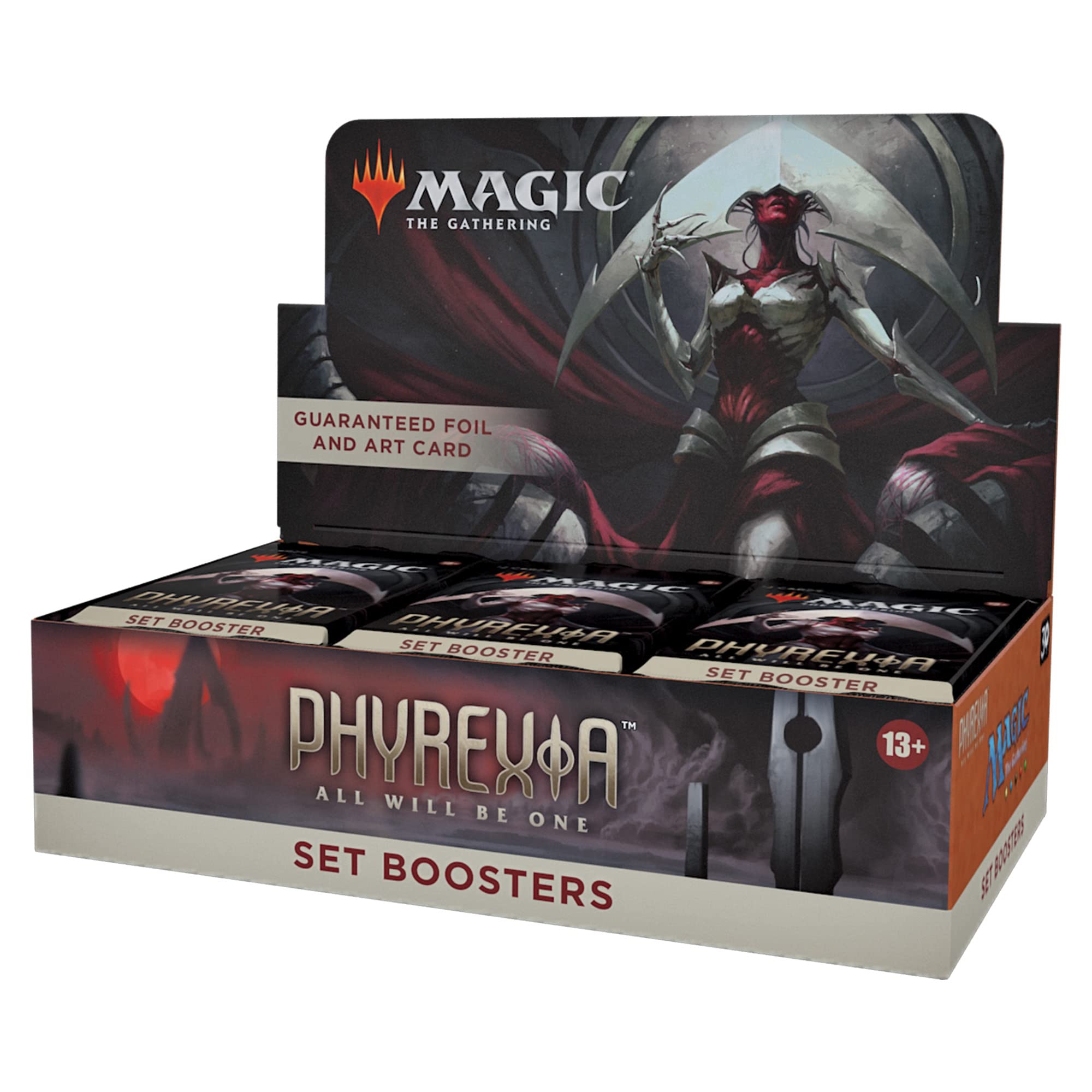 Magic: The Gathering Phyrexia: All Will Be One Set Booster Box - 30 Packs (360 Cards) | MTG Collector's Edition, Trading Card Game for Players & Collectors | Perfect for Tournaments, Game Nights & Gift Giving