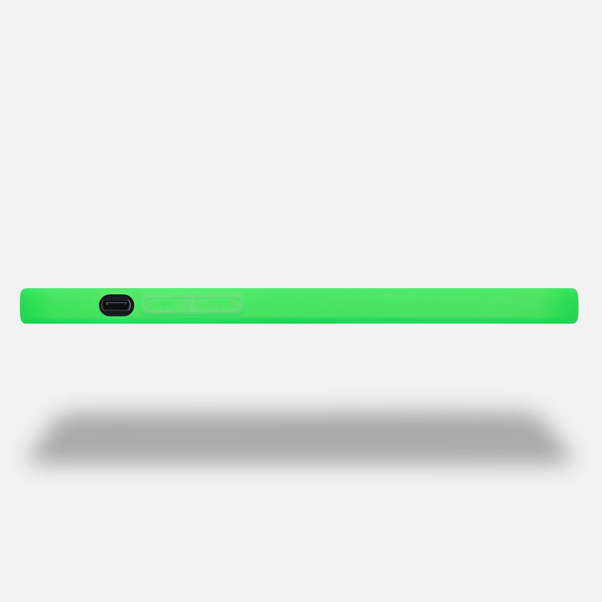 kwmobile Soft Slim Protective TPU Silicone Case for Apple iPhone 12 & iPhone 12 Pro - Shockproof & Scratch Resistant Cover in Neon Green - Perfect for Everyday Use, Work & Outdoor Activities