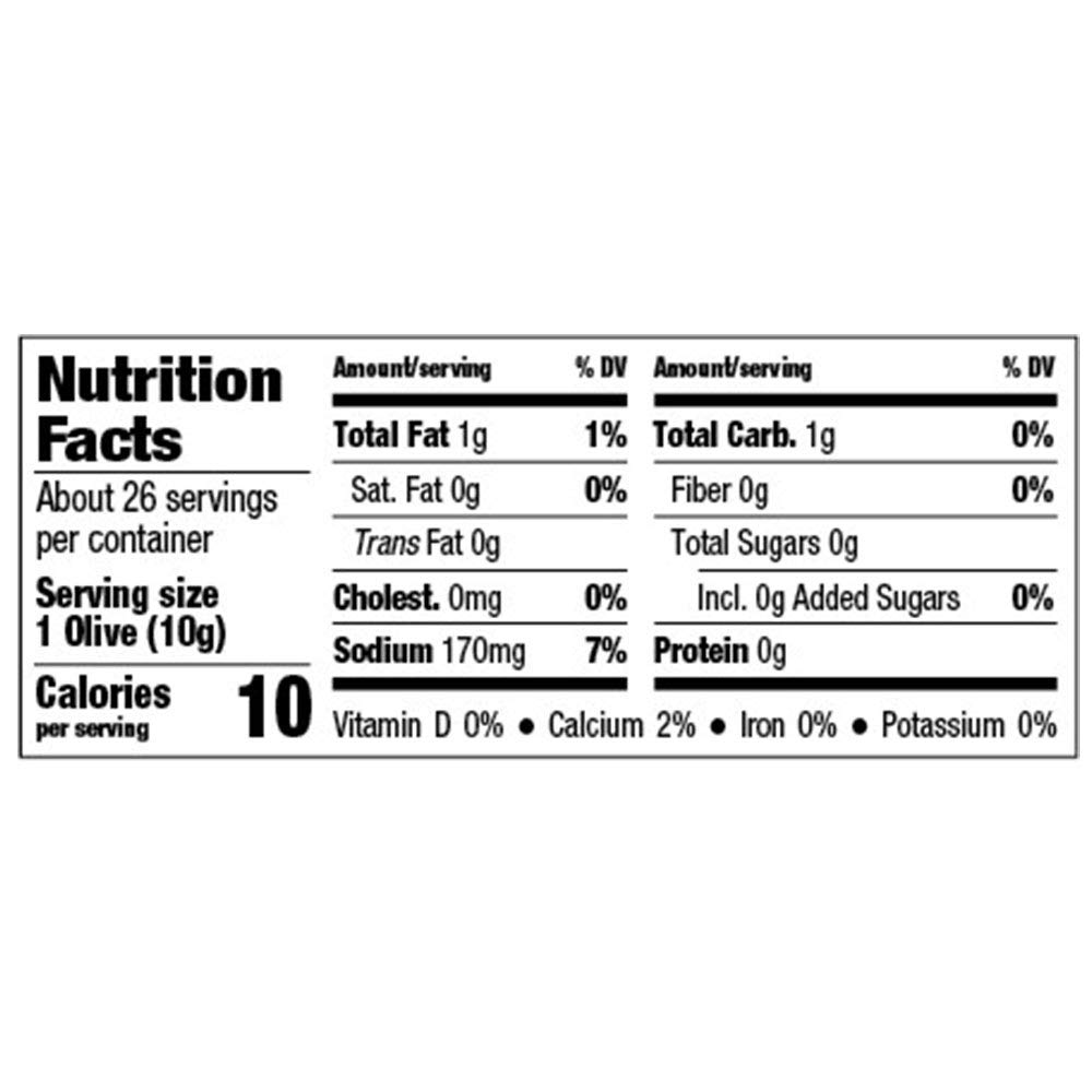 Mezzetta Stuffed Olives with Bleu Cheese Filling - 9.5oz Jar | Gourmet Appetizer for Charcuterie Boards & Cocktail Parties