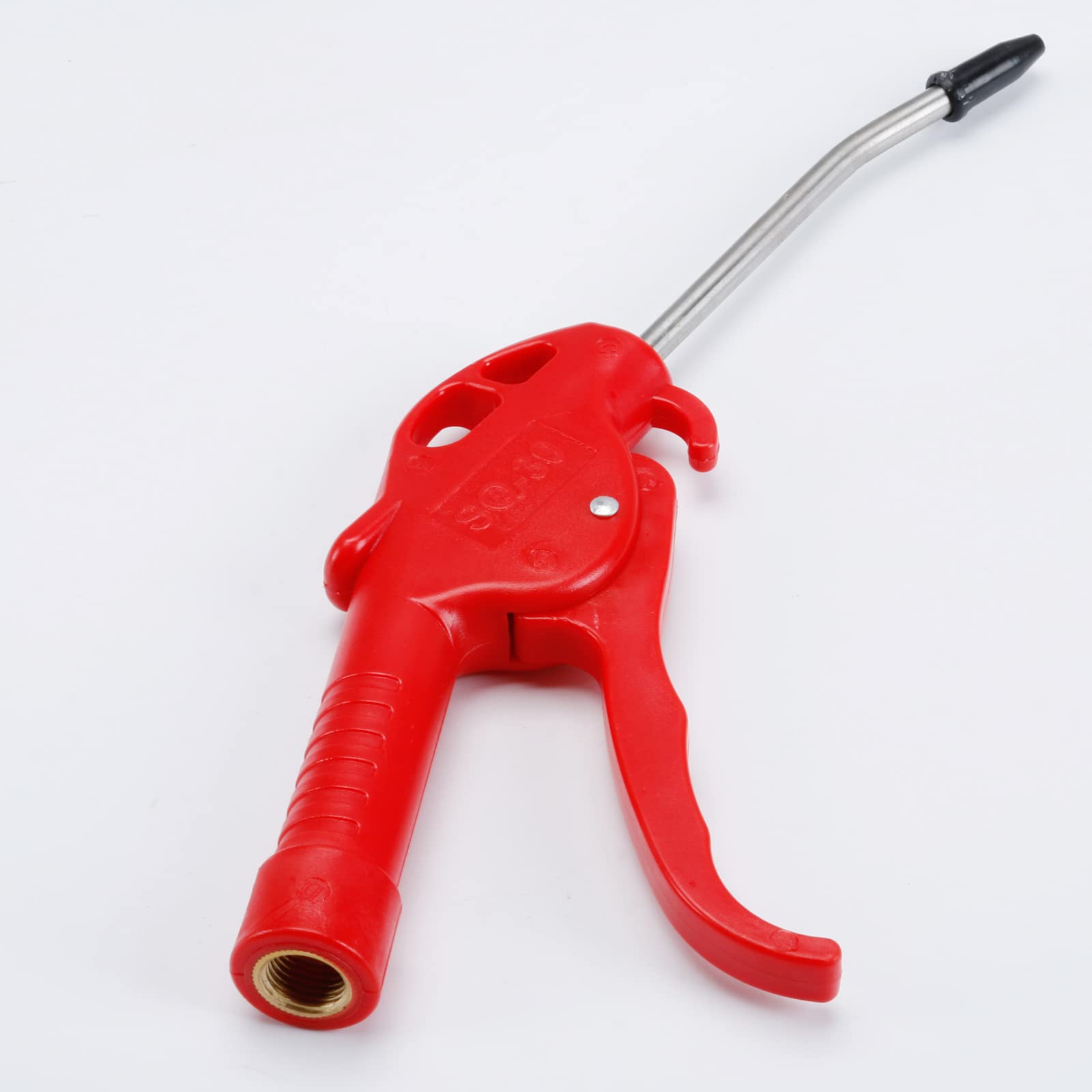 High Flow Air Blow Gun with Angled Bent Nozzle for Compressor - Powerful Dust Cleaning Tool for Workshop, Garage & DIY Projects