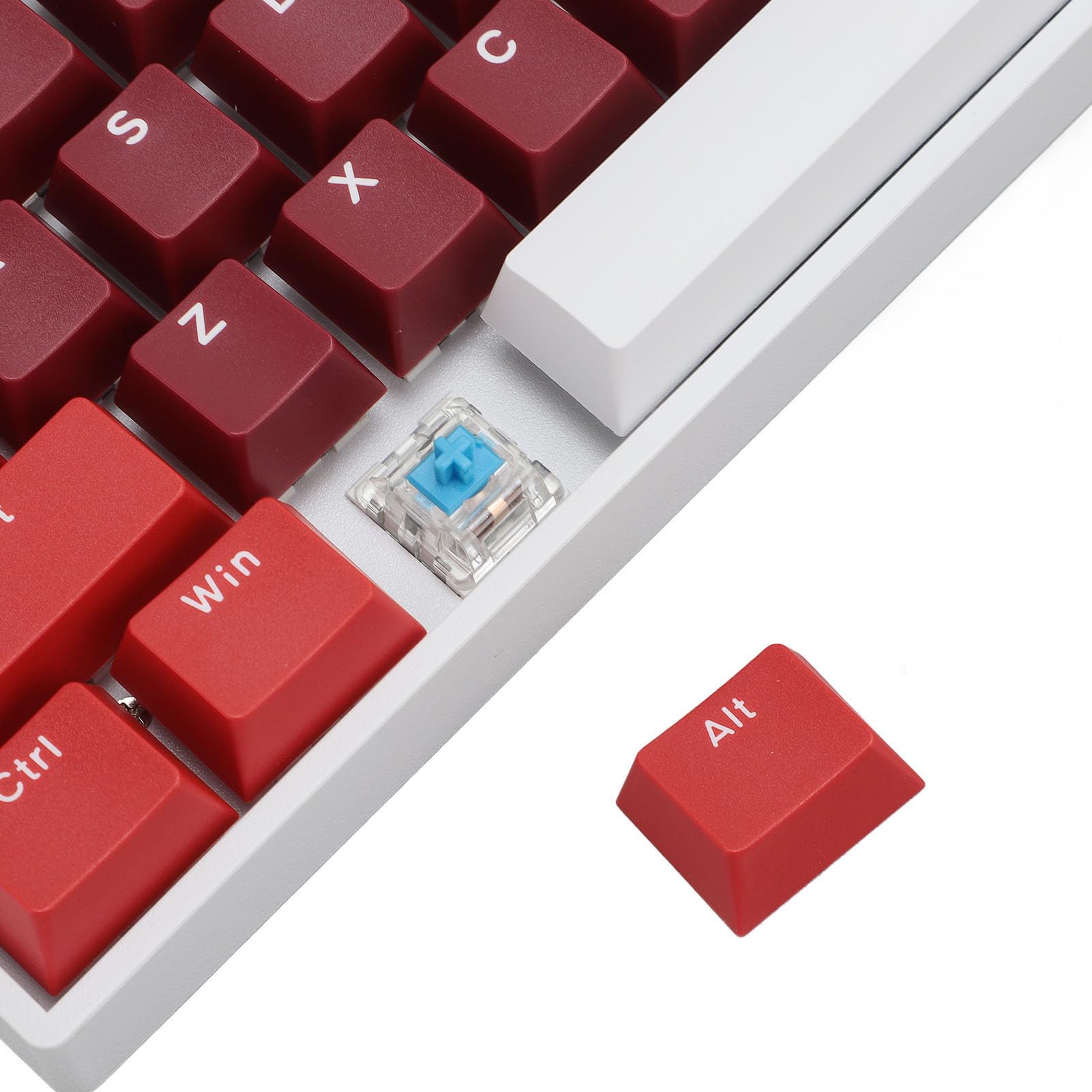 Ciciglow 68 Key RGB Mechanical Gaming Keyboard - Wired & Wireless, Blue Switches, Compact Design for PC & Mac | Perfect for Gaming, Typing & Office Work