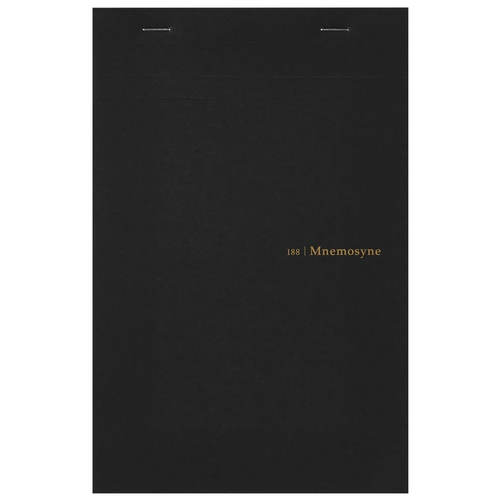 Maruman Mnemosyne Stapled Notepad - Premium Spiral Bound Notebook for Writing, Sketching & Note Taking - Perfect for Office, School & Creative Projects