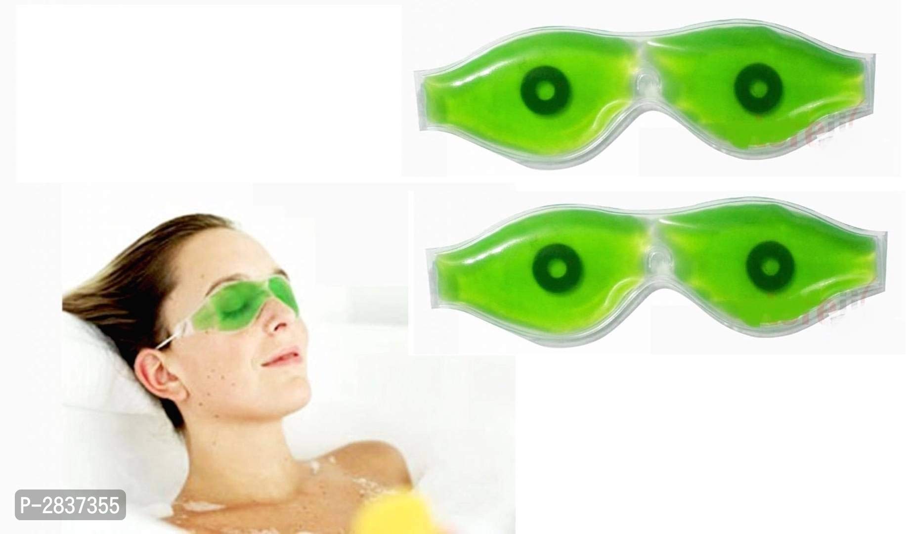 Vencho Cooling Gel Eye Mask for Sleeping - 3 Pack with Magnetic Therapy, Soft Fabric & Adjustable Strap - Relief for Puffy Eyes & Dark Circles - Perfect for Travel, Meditation & Relaxation
